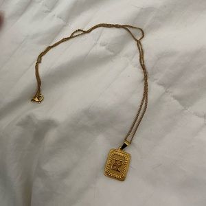 gold vintage necklace